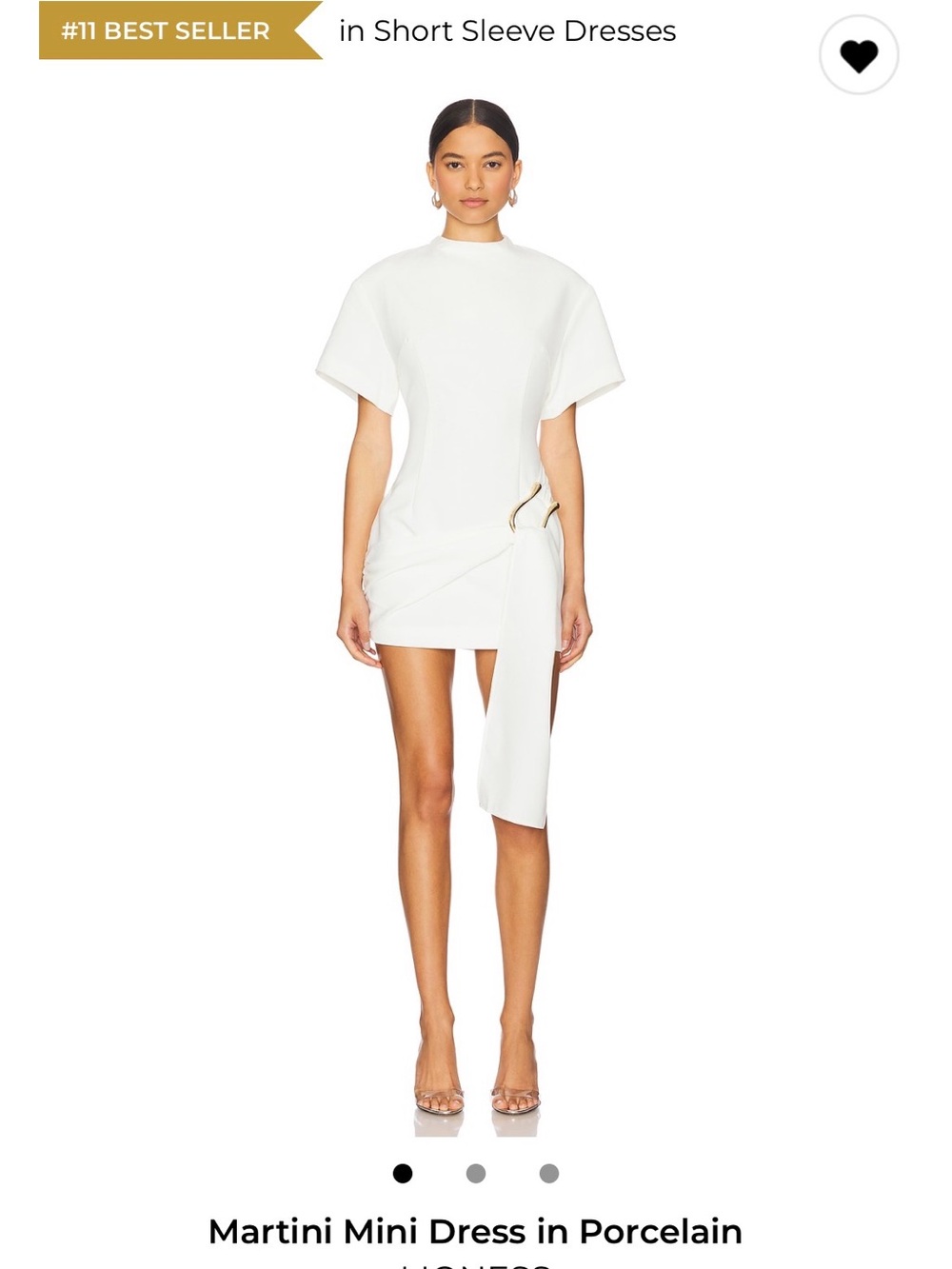 Lioness Porcelain Martini Mini Dress